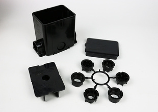 ModulinkTM 880MP Series Rectangular Plastic Floor Box