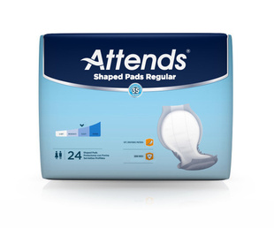 Attends Shaped Pads Regular