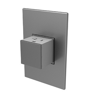 adorne® 20A One-Gang Pop-Out™ Outlet