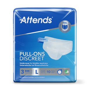 Attends Pull-Ons Discreet Underwear 3 L