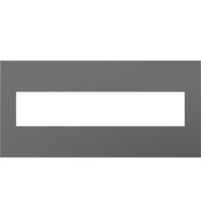 adorne® Magnesium Five-Gang Screwless Wall Plate