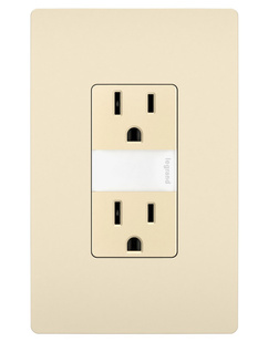 radiant® 15A Tamper-Resistant Outlet with Night Light