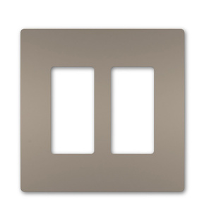 radiant® Two-Gang Screwless Wall Plate radiant® Two-Gang Screwless Wall Plate