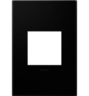 adorne® Black Ink One-Gang Screwless Wall Plate adorne® Black Ink One-Gang Screwless Wall Plate