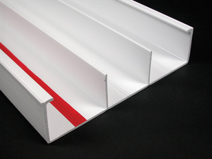 Wiremold 5500 Series Divided Raceway Base