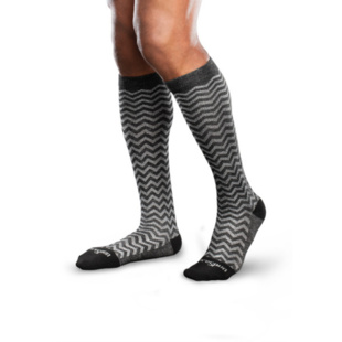 CoreSpun Compression Trendsetter Socks (15-20mmHg) - Large, 1/pair