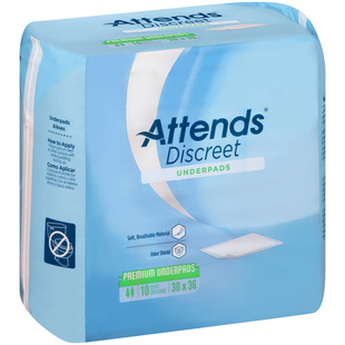 Attends Discreet Premium Underpads