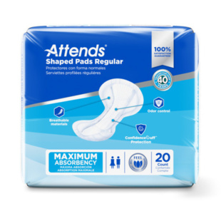 Attends Shape Pads, Regular