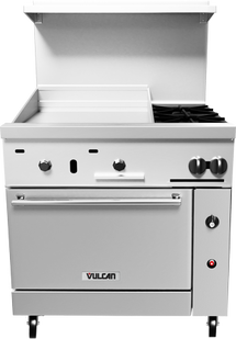 36 inch wide restaurant range