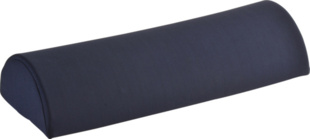 Memory Foam Half Roll Pillow, Large Navy