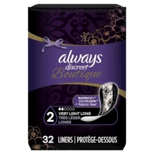 Always Discreet Boutique Very Light Long Liner