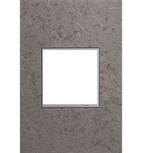 adorne® One-Gang Screwless Wall Plate in Hubbardton Forge® Natural Iron adorne® One-Gang Screwless Wall Plate in Hubbardton Forge® Natural Iron