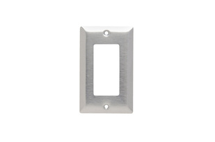 Decorator Openings, One Gang, 430 Stainless Steel