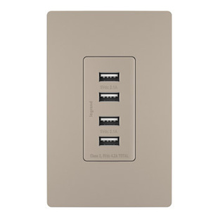 radiant® Quad USB Charger
