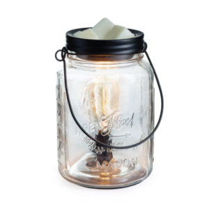 Illumination Fragrance Warmer, Glass Mason Jar