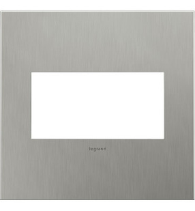 Standard FPC Wall Plate, Brushed Stainless Steel