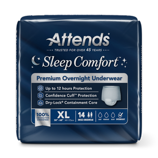 Attends Sleep Comfort™ Premium Overnight Underwear