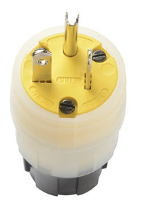 15A, 125V Straight Blade Ground Continuity Monitoring (GCM) Plug 15A, 125V Straight Blade Ground Continuity Monitoring (GCM) Plug