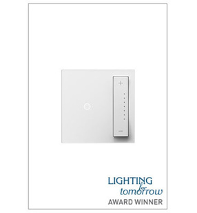 adorne® sofTap™ Tru-Universal Dimmer with Gloss White Wall Plate adorne® sofTap™ Tru-Universal Dimmer with Gloss White Wall Plate