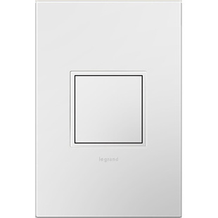adorne® Pop-Out™ Outlet with Gloss White Wall Plate adorne® Pop-Out™ Outlet with Gloss White Wall Plate
