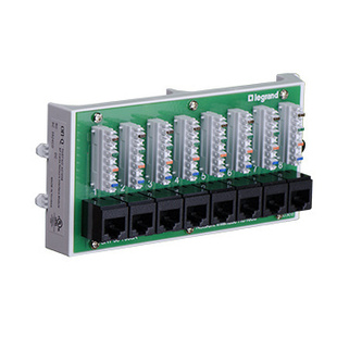 8 Port Cat5e Network Interface Module 8 Port Cat5e Network Interface Module