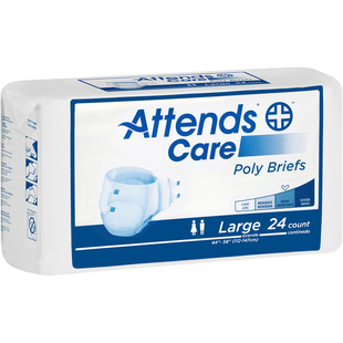 Attends Care Poly Briefs