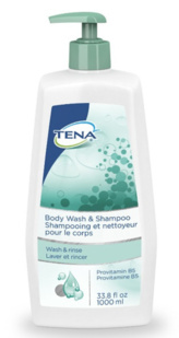 TENA Body Wash and Shampoo 33.8 oz