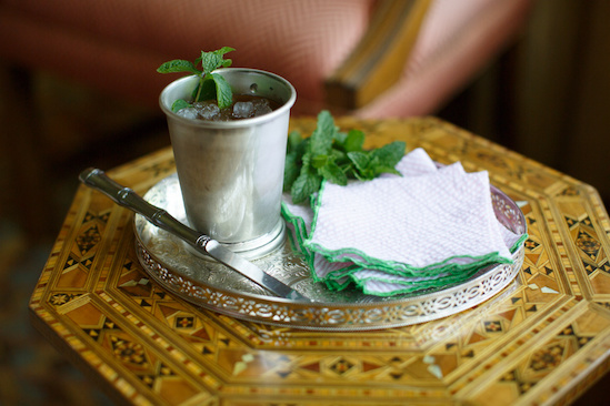 The delightfully Southern Sweet Tea Julep. The delightfully Southern Sweet Tea Julep.