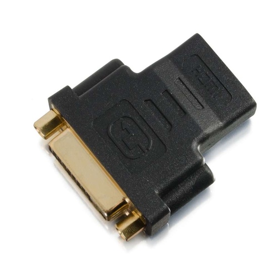 HDMI® Female to DVID™ Female Adapter Adapters and Couplers Audio Video