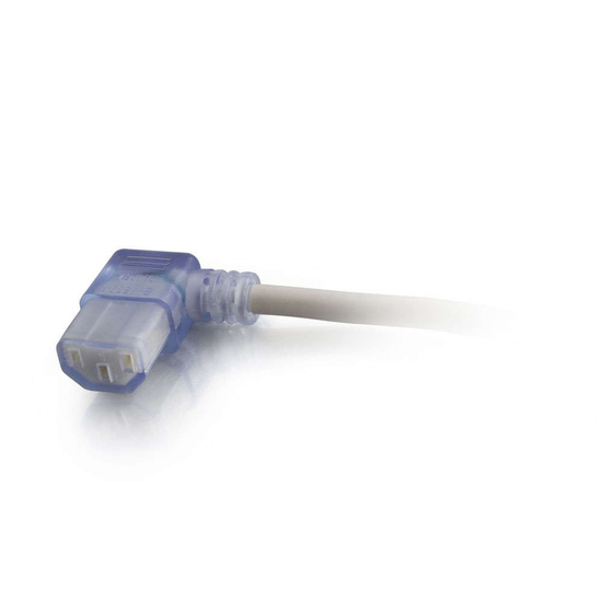 thumbnail image 2 of Kentek 16AWG Hospital Grade Power Cord – 3ft NEMA 5-15P To C13, 13A 125V, UL/CSA Listed 2 of 2