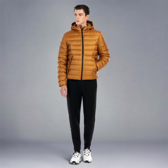 남성 초경량 후드 다운점퍼