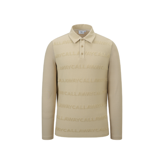 남성 봄 로고 자갸드 하이브리드 긴팔 티셔츠