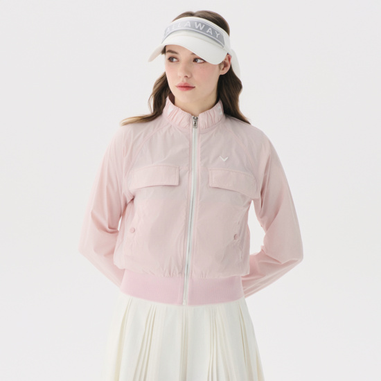 봄 블루종 기장 점퍼