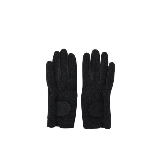 남성 니트 양손 반피 장갑