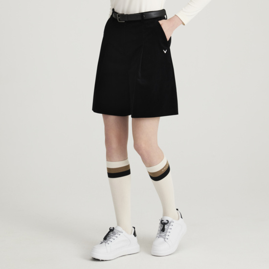 가을 여성 코듀로이 쇼츠