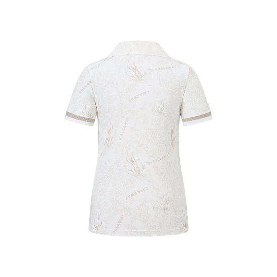 여성 여름 와이드에리 반팔티셔츠