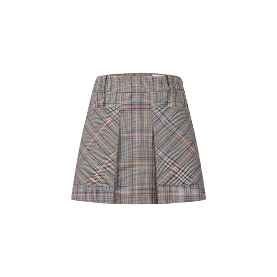 가을 글렌체크 A라인 큐롯