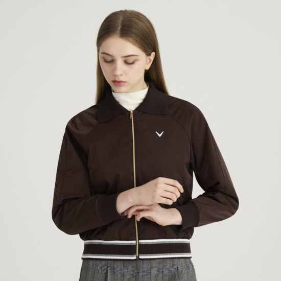 가을 여성 안감 블루종