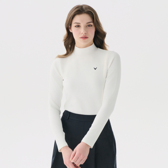 봄 하이넥 긴팔 티셔츠