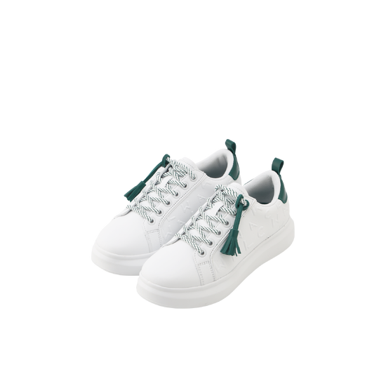 여성 로고 테슬 스파이크리스 골프화