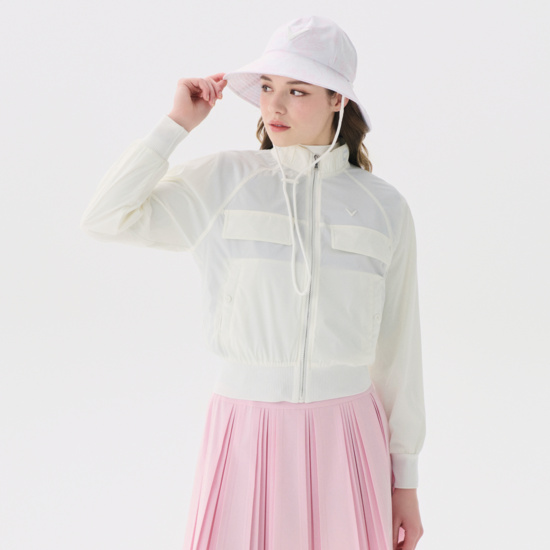 봄 블루종 기장 점퍼