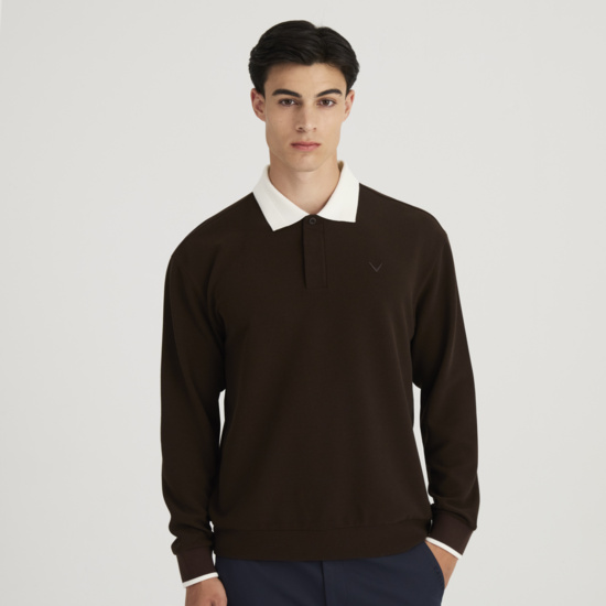 가을 남성 블루종 폴로 티셔츠