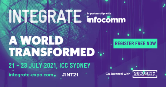 Integrate Expo Banner | AVIXA