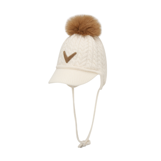 [여성] 니트 이어워머 모자