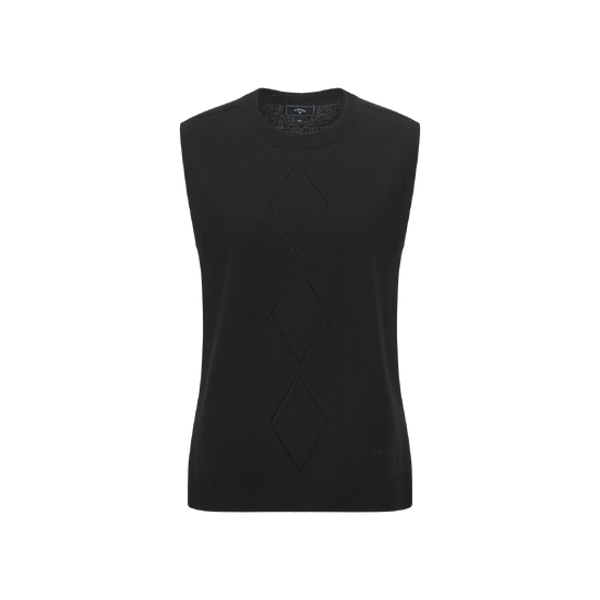 여성 봄 아가일 라운드베스트