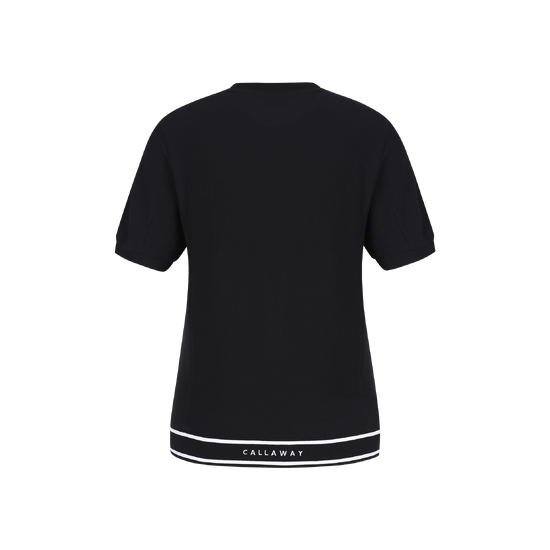 여성 봄 라운드 반팔티셔츠