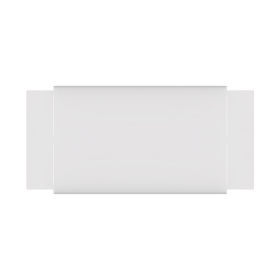 MM20BDC10-B Top view of 10 in MM20 Base Cust Cover - White