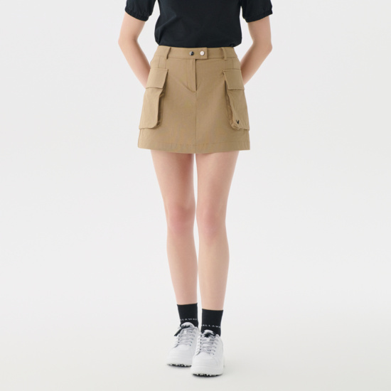 여름 카고 A라인 큐롯