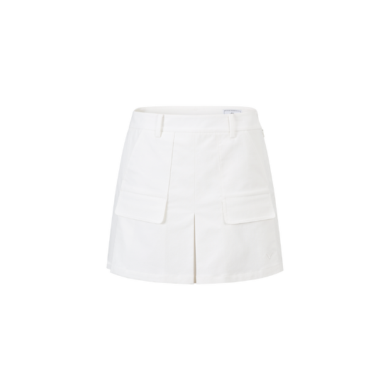 여성 봄 와이드 플리츠