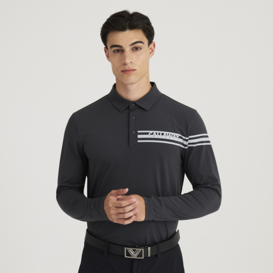 가을 남성 원포인트 폴로 티셔츠